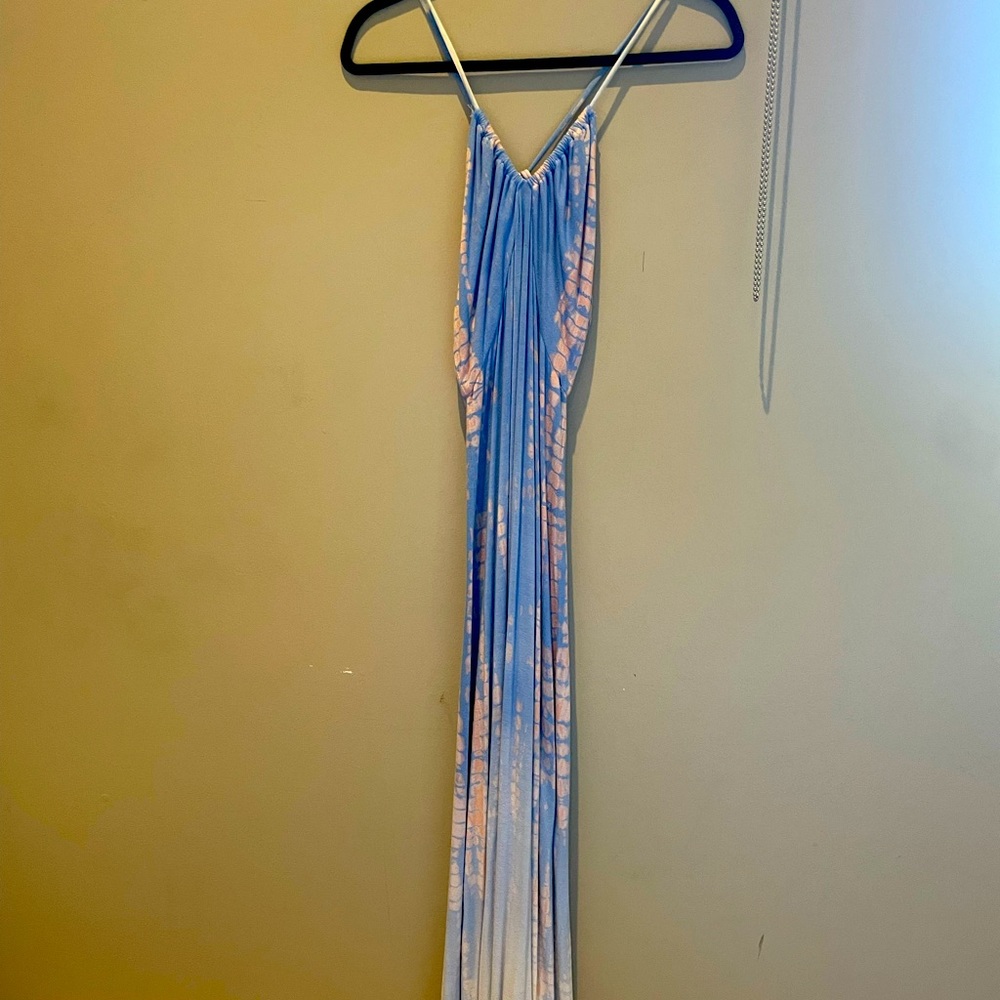 Gypsy: ultra soft open back bamboo maxi dress